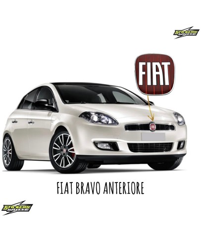 Adesivo logo fiat - adesivo, bravo