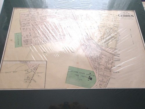 1874 mappa doppia pagina parte - mappa,