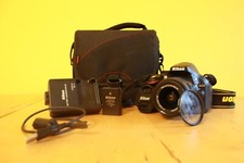 Nikon D5200 Fotocamera Digitale SLR. Colore Nero. Obiettivo AF-S DX 18-55 mm VR.