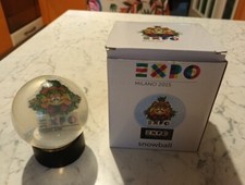 EXPO MILANO 2015 - Rara Palla Di Neve - Gadget Con Scatola