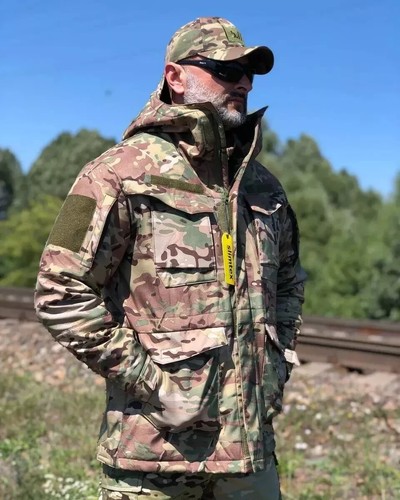 Giacca parka mimetica uomo - mimetica,