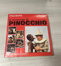 Album Figurine PANINI - PINOCCHIO - 1972 COMPLETO Con Scheda Figurine -orig.