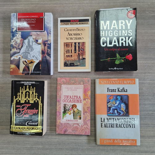 Lotto libri narrativa - lotto, 6