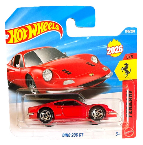 Hot wheels ferrari dino - hot,