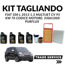 Kit tagliando fiat - 500l, 1.3