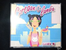 CARTOONLANDIA girls - 3 CD audio COMPLETO cartoni animati Italia1 soundtrack G16