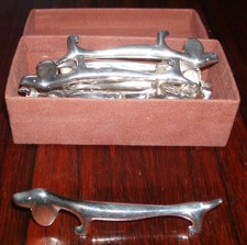 12 statuette segnaposto cane