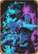 Poster Anime Metallo E Manga