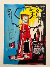 Dipinto su carta Jean Michel