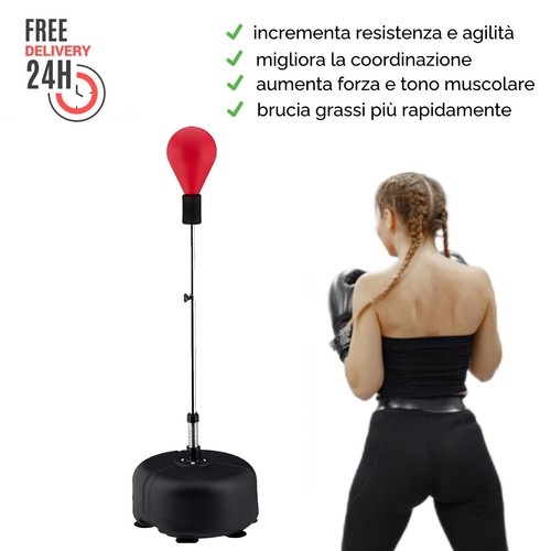 Punching ball regolabile sacco - regolabile,