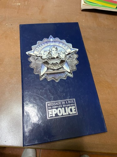 The police message a box - police,