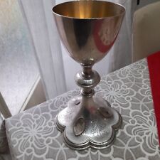 Antico Calice Da Comunione In Argento