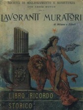 LIBRO RICORDO STORICO SOCIETA' COOPERATIVA DI COSTRUZIONI LAVORANTI MURATORI