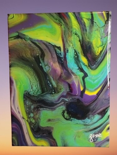 Quadro acrilico astratto