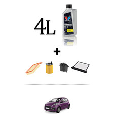 HOFFCAR Kit tagliando 4 FILTRI