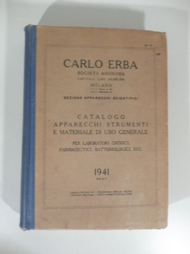 Catalogo apparecchi strumenti