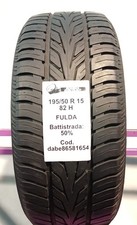 PNEUMATICO USATO FULDA CARAT PROGRESSO 195/50 R15 82H ESTIVE