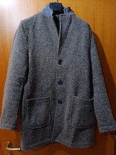 Cappotto giaccone giacca inverno uomo jacket Beige lana taglia 48 caldissimo