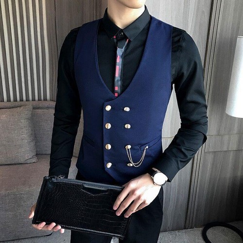 Gilet uomo slim - , doppiopetto