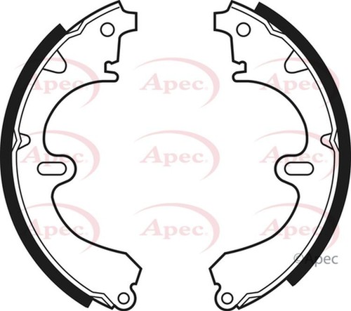 Ganasce freno posteriori - , apec