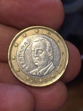 Moneta Rara 1 Euro ESPANA 2003 Spagna - CIRCOLATA -