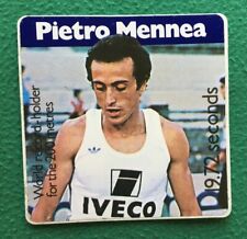 Adesivo Sticker PIETRO MENNEA 