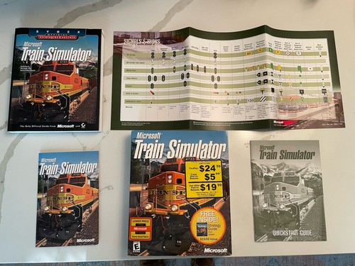Microsoft train simulator - train, pc