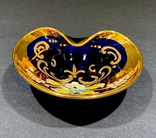 Piatto portagioie vetro arte