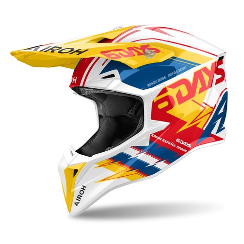 Casco motocross airoh wraaap - casco,