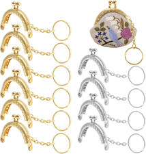 12 Pezzi Chiusura Portamonete