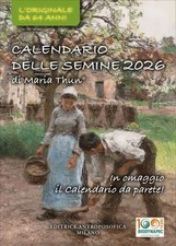 Calendario delle semine - semine, 2026