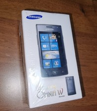 Samsung Omnia W Wonder, Smartphone colore Nero sigillato in confezione originale