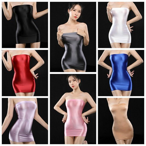 Abito donna semi - -velato, raso