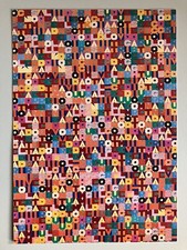 Alighiero boetti cartolina - alighiero, boetti,