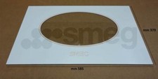 VETRO ESTERNO PORTA FORNO COLONIALE SMEG S800EB BIANO CODICE RICAMBIO 772530508 