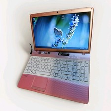 Sony Vaio VPCEH 15,6 HD Intel B960 4 GB RAM 250 GB SSD NVIDIA DVD Win 11 rosa