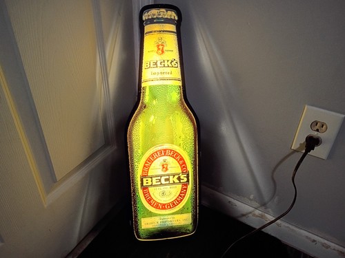 Insegna luminosa birra beck - insegna, beck's