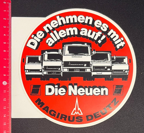 Adesivo sticker magirus deutz - sticker,