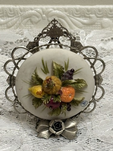 Placca decorativa floreale - placca,