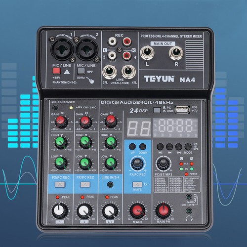 Mini mixer audio canali - audio,