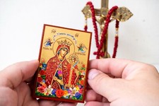 Icona Bizantina Vergine Maria