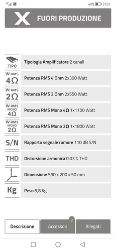 Amplificatore car audio - amplificatore,