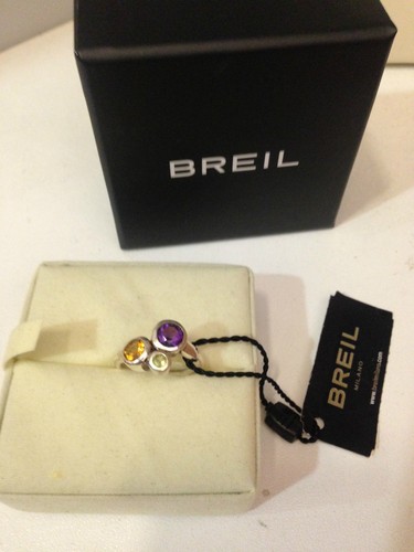 Anello argento breil milano - argento,
