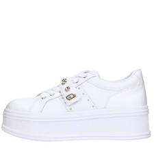 SELMA 05 CALF LEATHER Sneakers LIU JO Donna Bianco Amu028_liuj