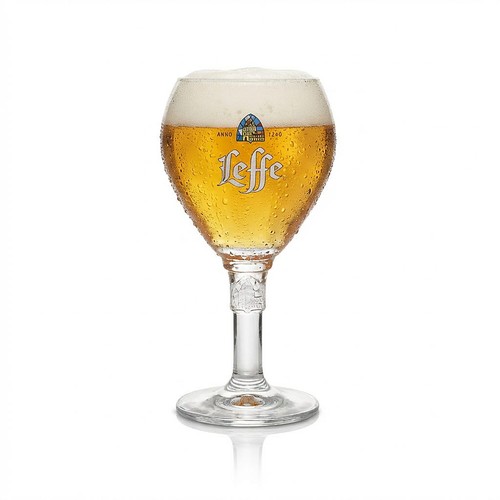 Bicchiere birra leffe - birra,