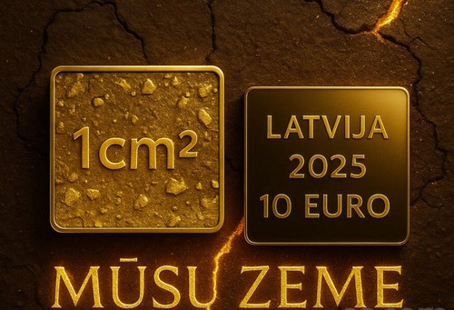 Lettonia 2025 moneta - , d'oro