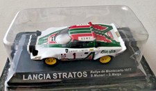 MACCHINA LANCIA STRATOS RALLYE DE MONTECARLO 1977 MUNARI MAIGA 1/43