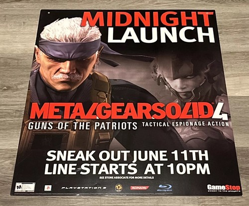Metal gear solid gamestop - metal,