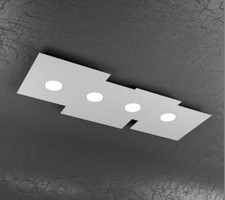 Plafoniera 4 luci PLATE