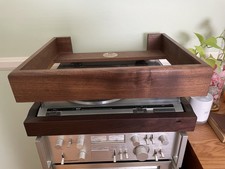 Base per giradischi in legno